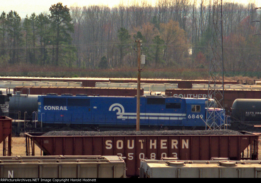 CR 6849 in NS Linwood Yard